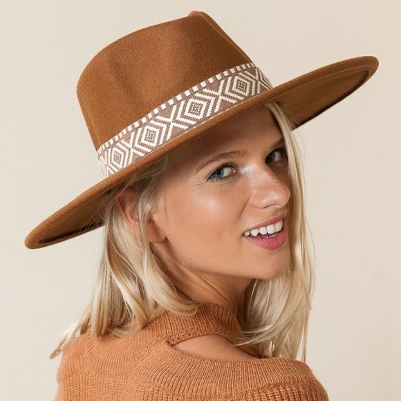 Justin Taylor Geometric Fedora - Picture 4 of 5